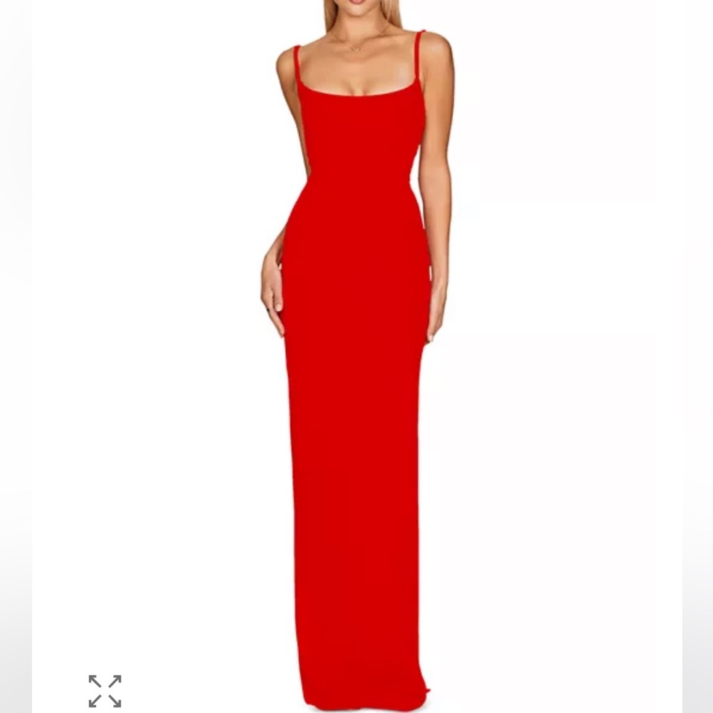 Elegant Red Women's Dress